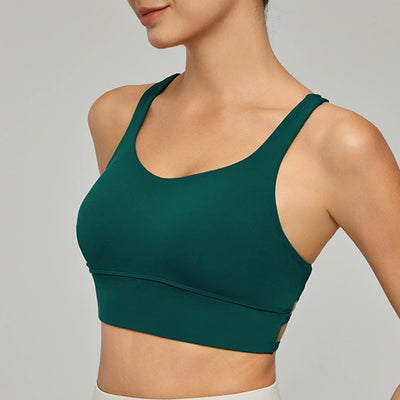 Cross Backless Bra Yoga Workout Top